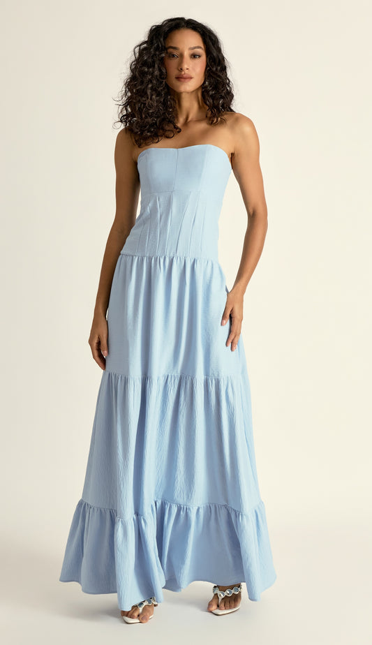 Vestido Daiane Azul