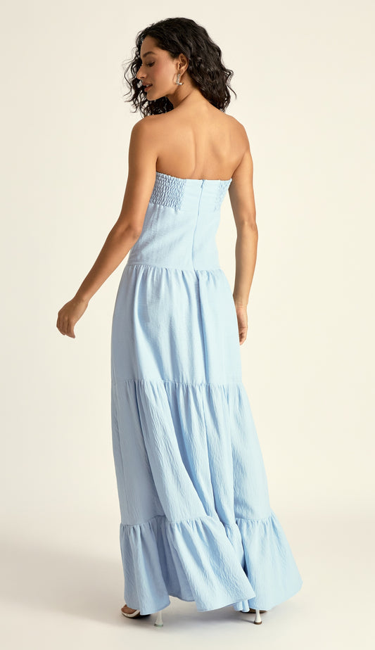 Vestido Daiane Azul
