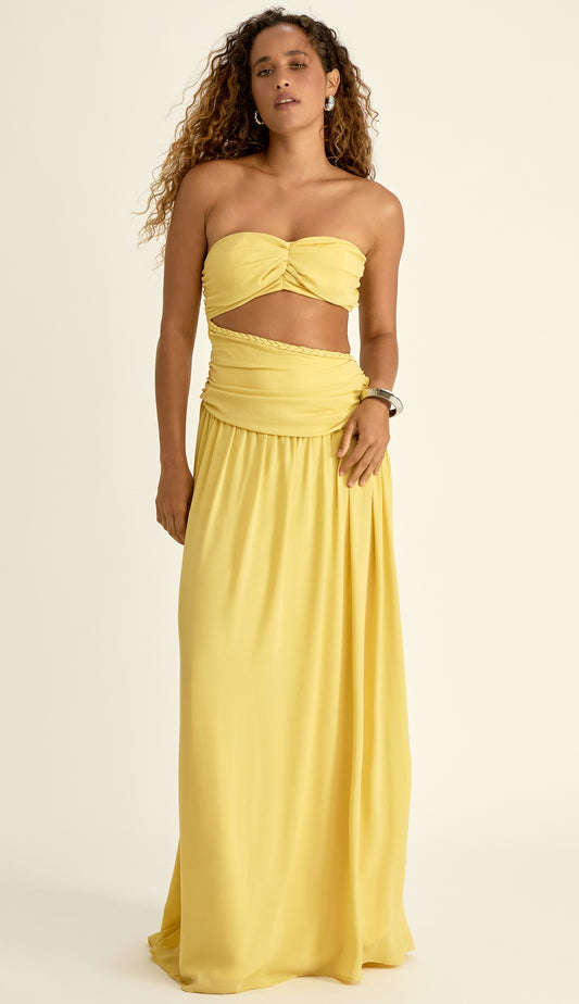 Vestido Louise Amarelo