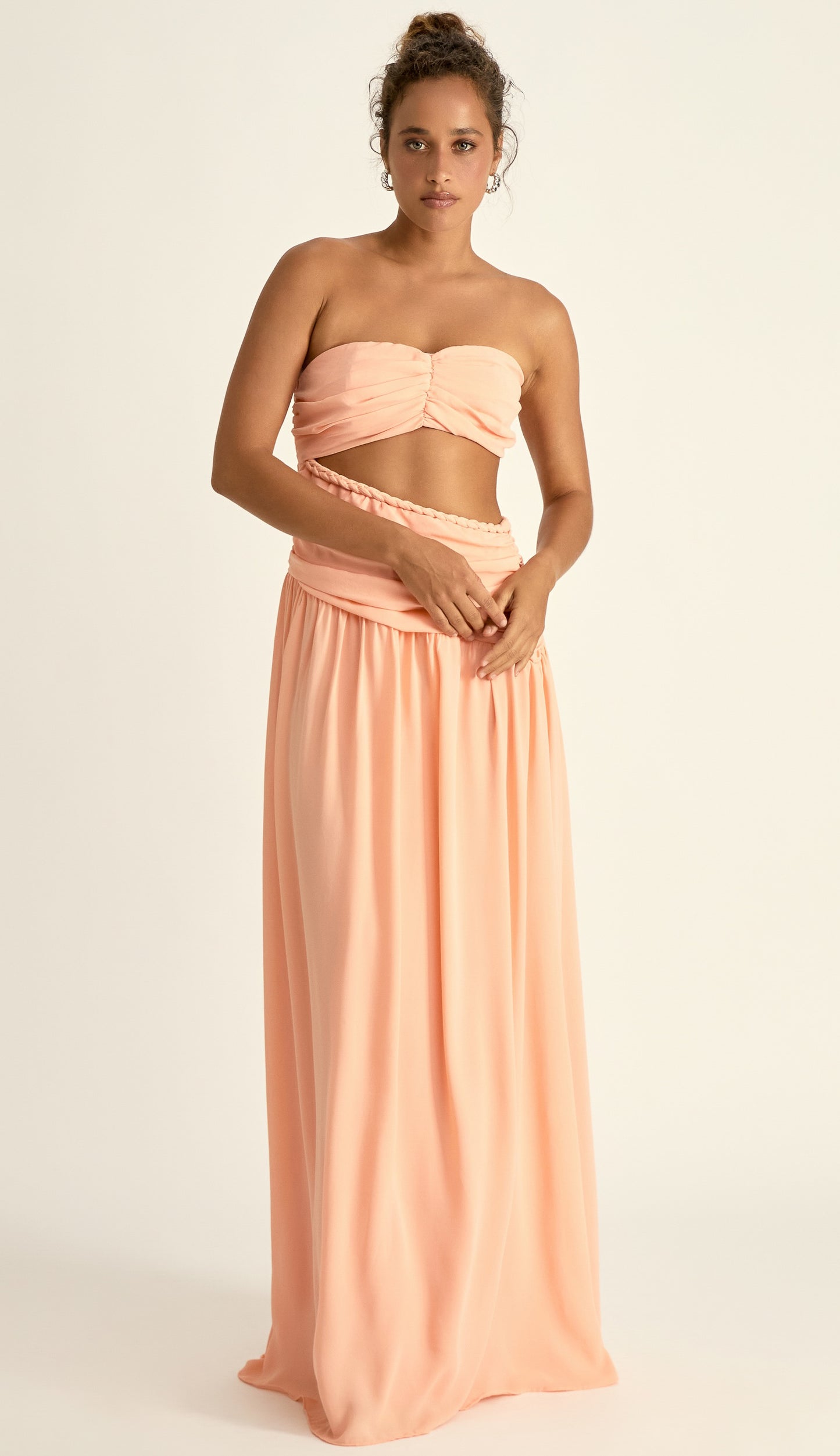 Vestido Louise Pêssego