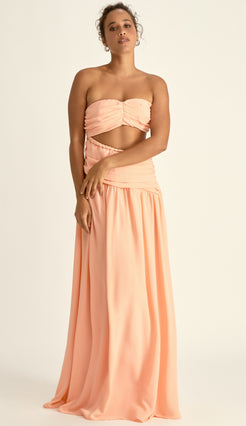 Vestido Louise Pêssego