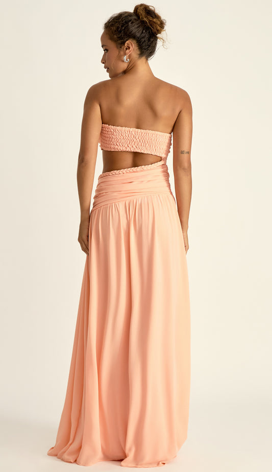 Vestido Louise Pêssego