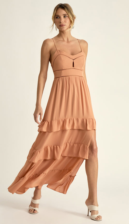 Vestido Fabrizia Mocha