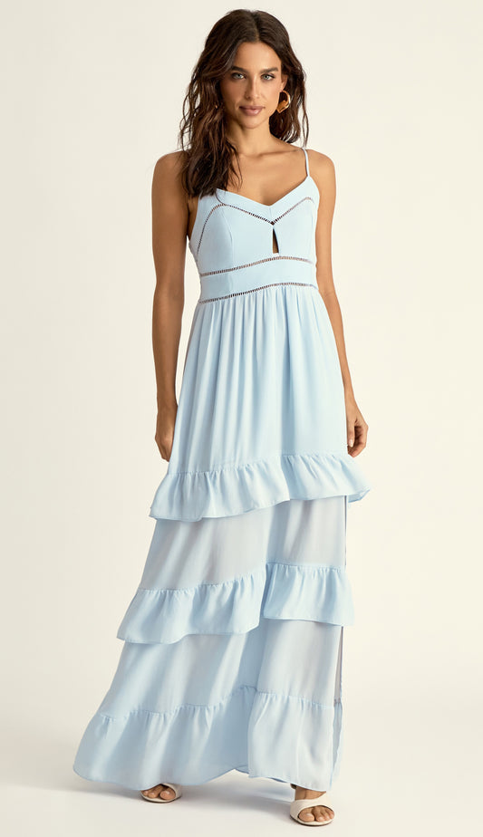 Vestido Fabrizia Azul