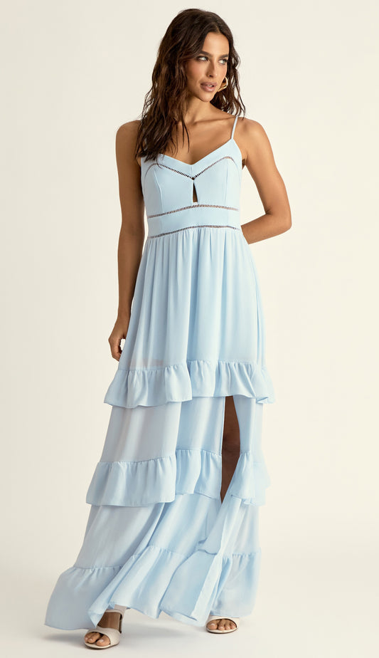 Vestido Fabrizia Azul