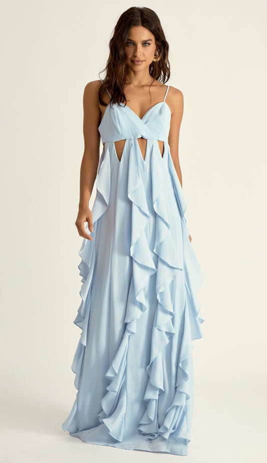 Vestido Fernanda Azul