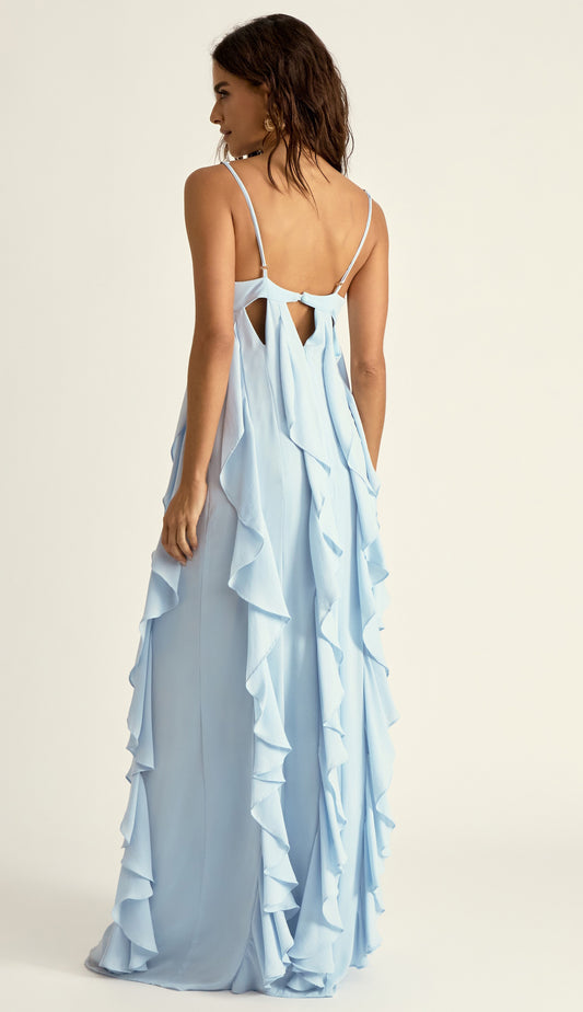 Vestido Fernanda Azul