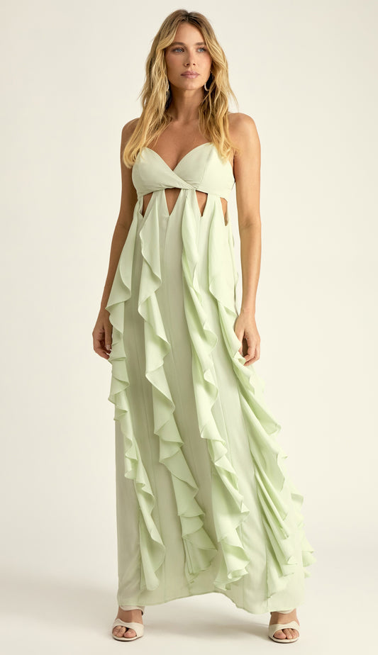 Vestido Fernanda Verde