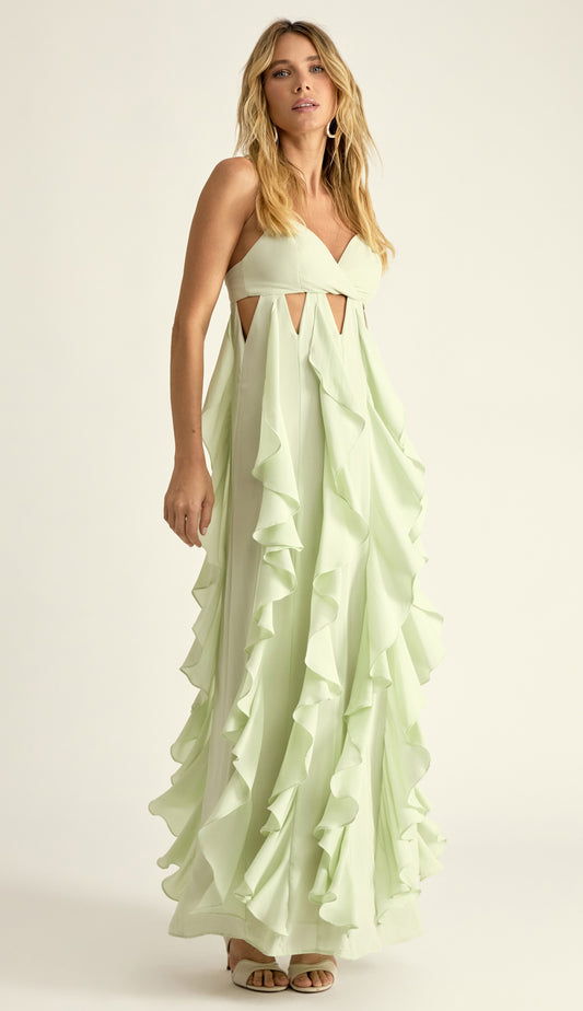 Vestido Fernanda Verde