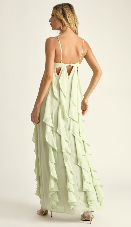 Vestido Fernanda Verde