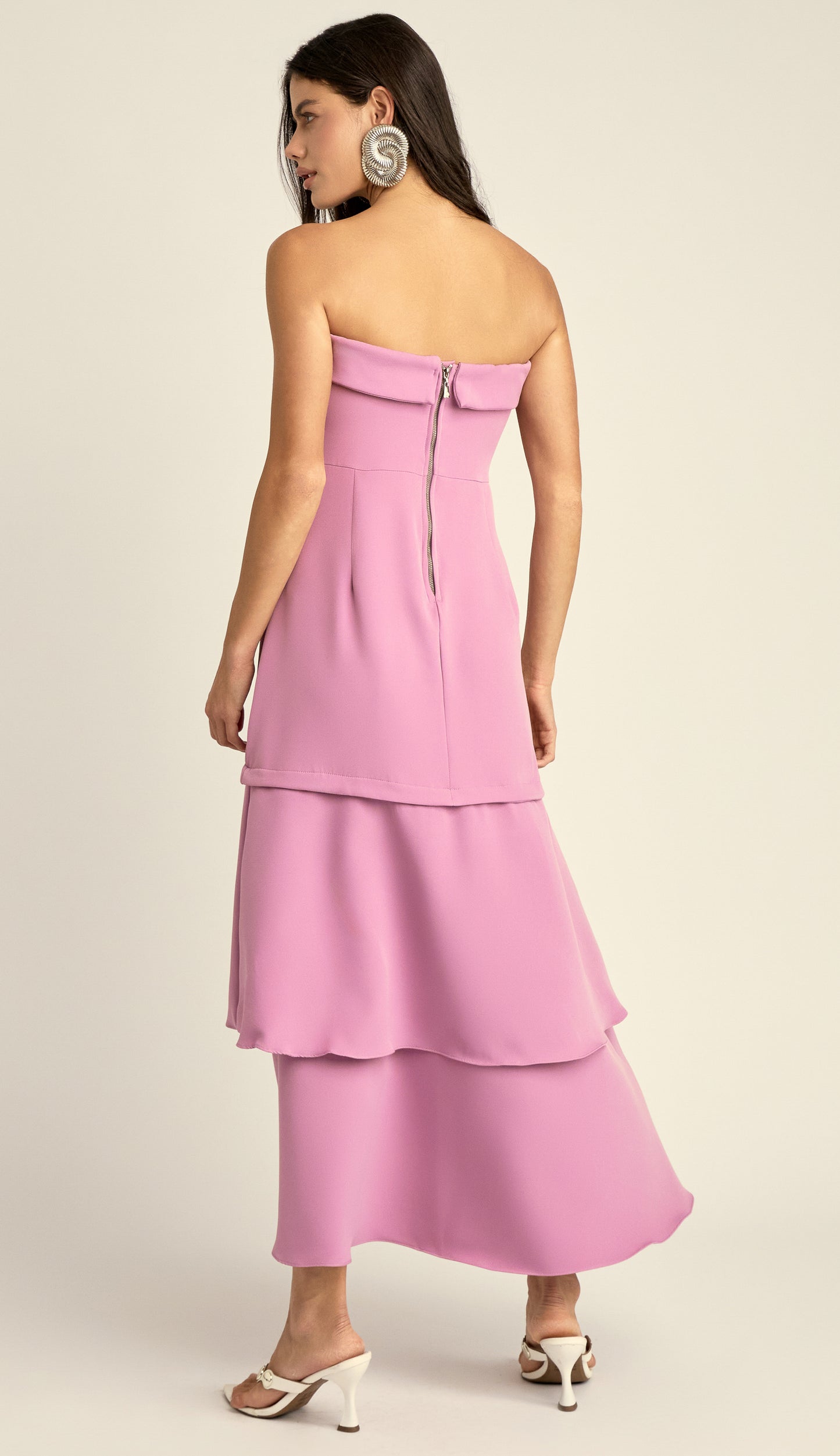 Vestido Fabrice Rosa