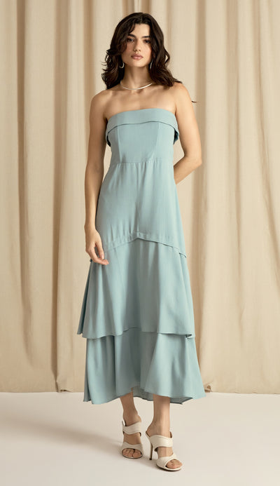 Vestido Fabrice Azul