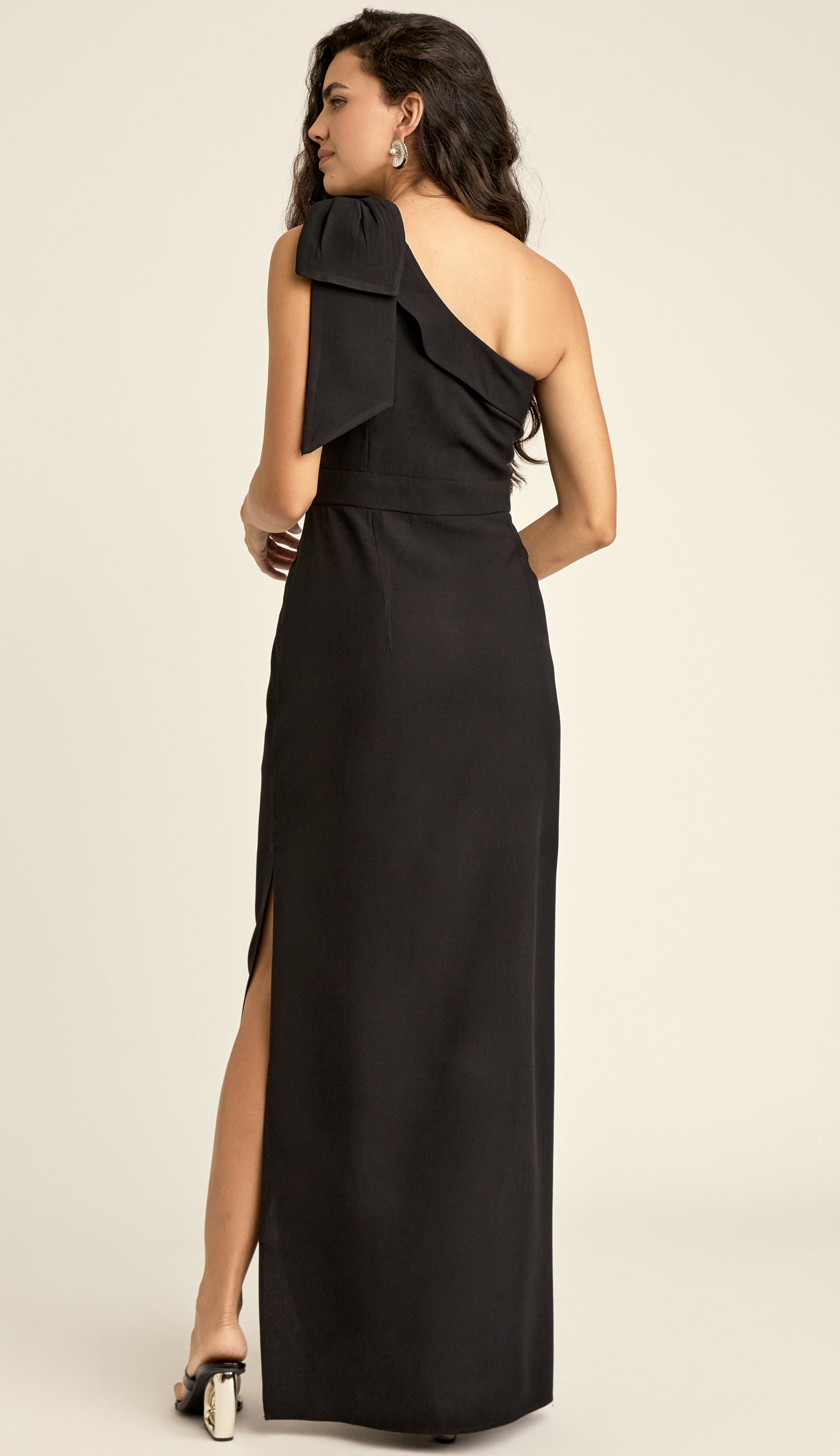 Vestido Flora Preto
