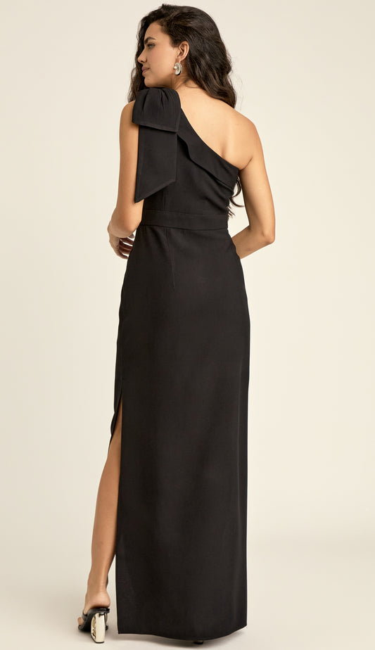 Vestido Flora Preto