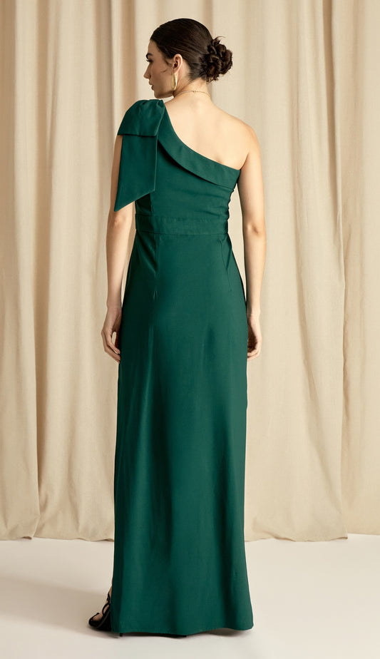 Vestido Flora Verde