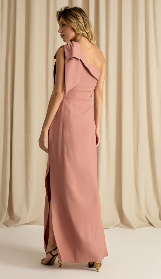 Vestido Flora Rosê