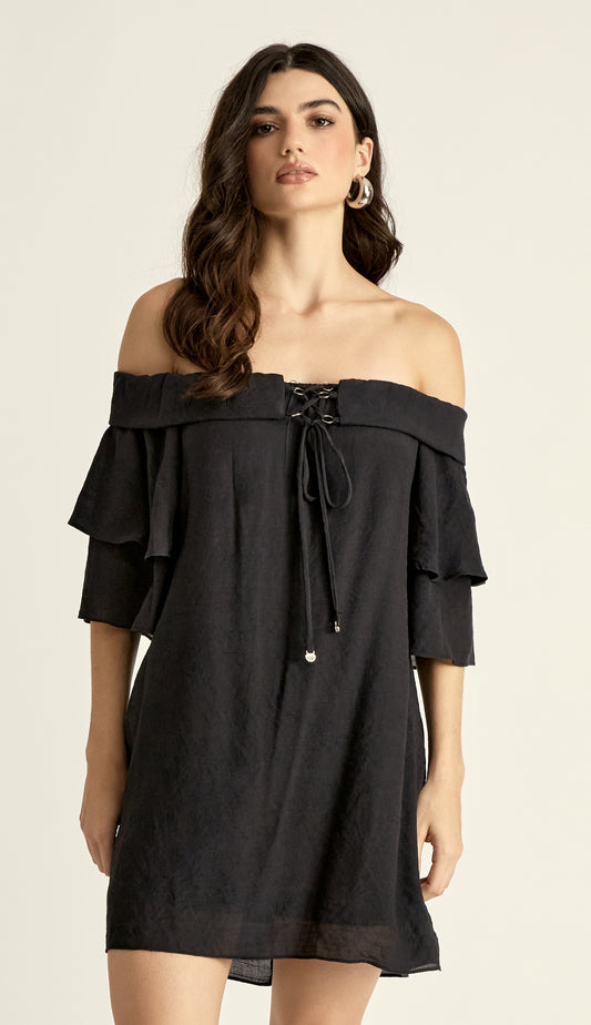 Vestido Felicia Preto