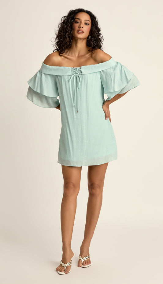 Vestido Felicia Acqua