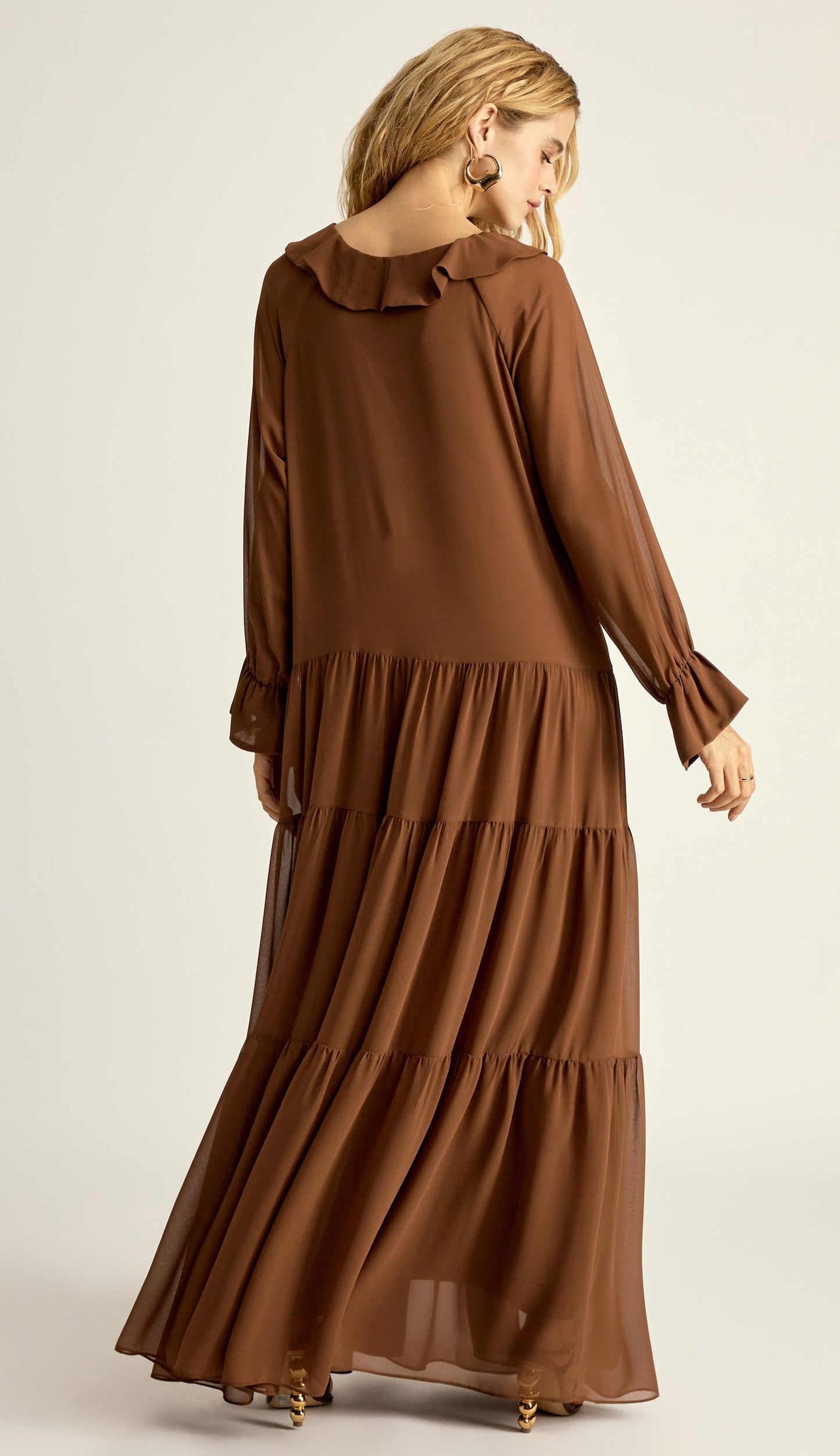 Vestido Greta Café