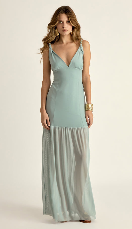 Vestido Ingrid Acqua