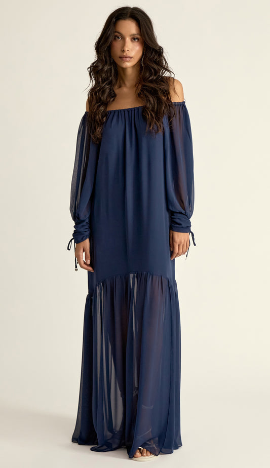 Vestido Lana Marinho