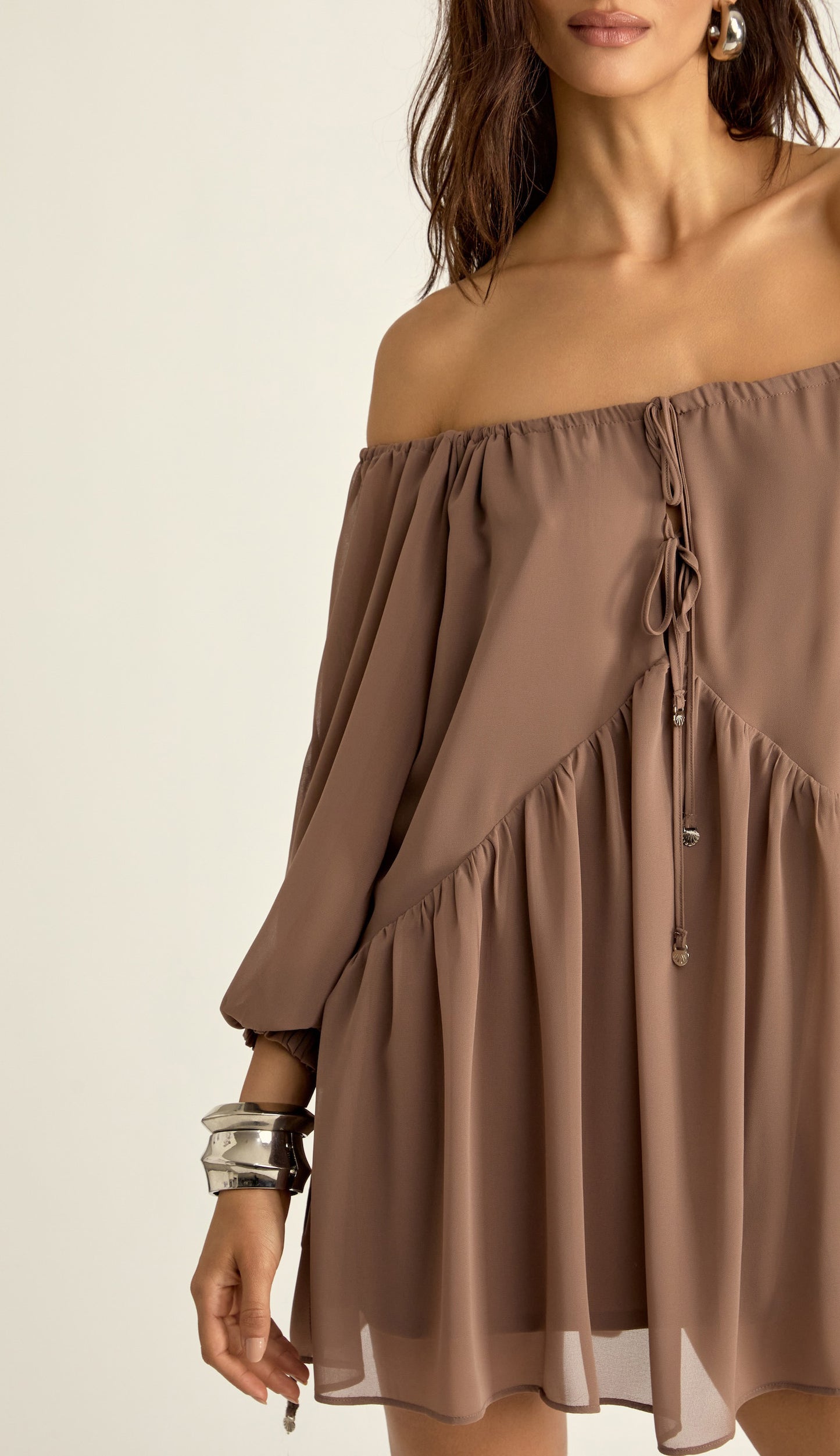Vestido Loren Mocha