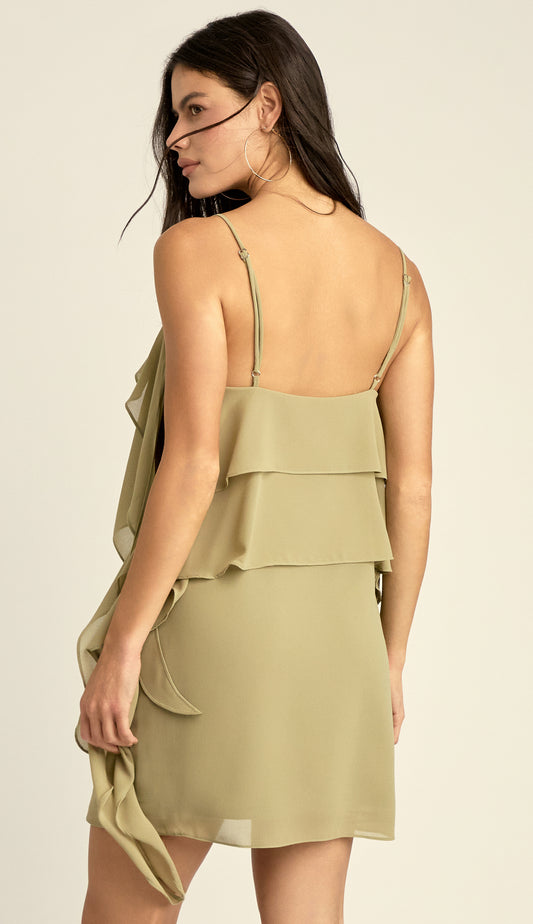 Vestido Liz Verde Oliva