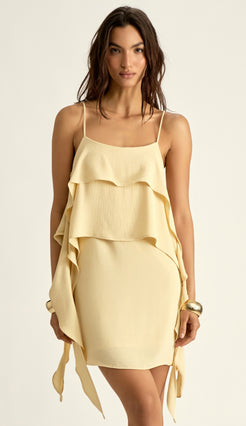 Vestido Liz Manteiga
