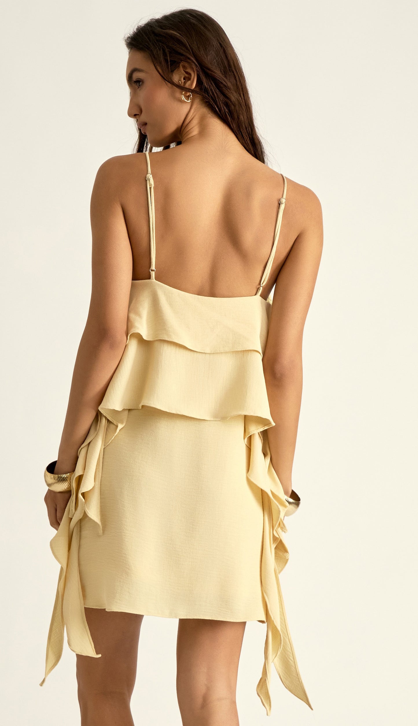 Vestido Liz Manteiga