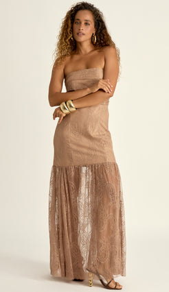 Vestido Lauren Mocha