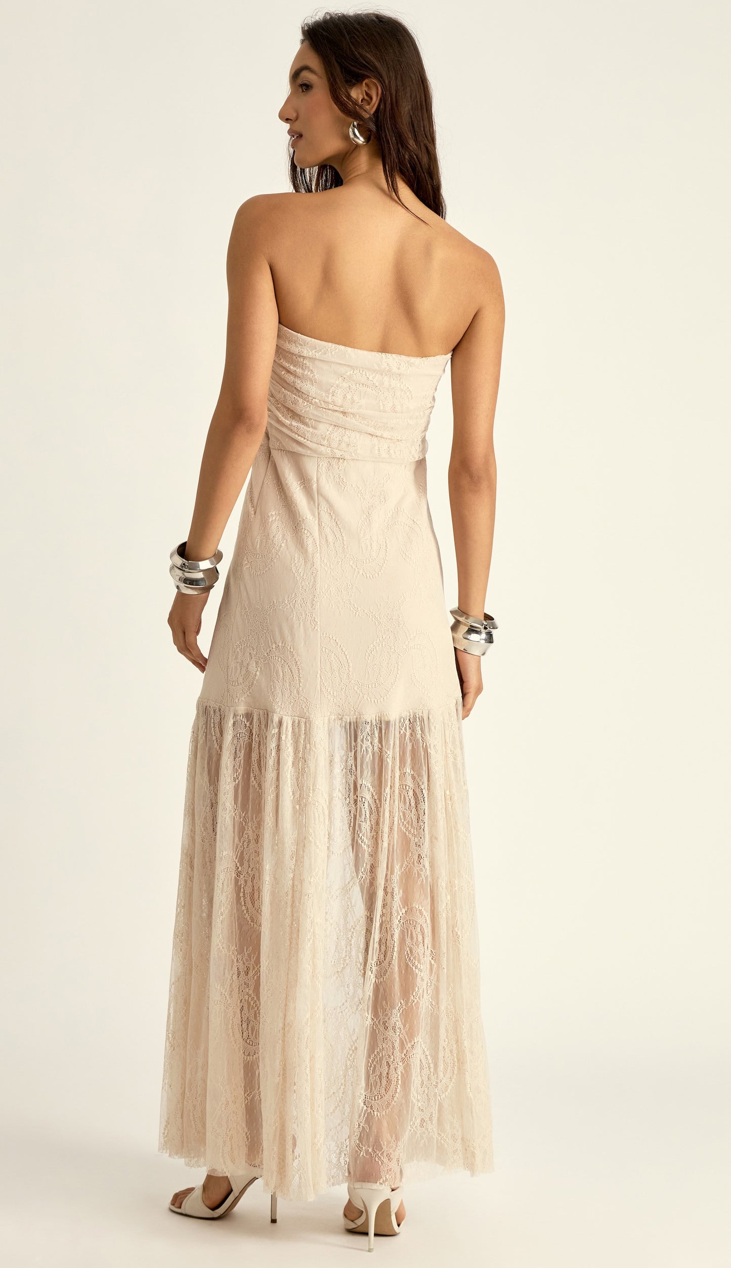 Vestido Lauren Chantilly