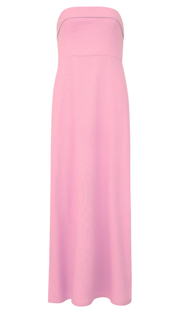 Vestido Longo em Linho Luma Rosa | Laguna