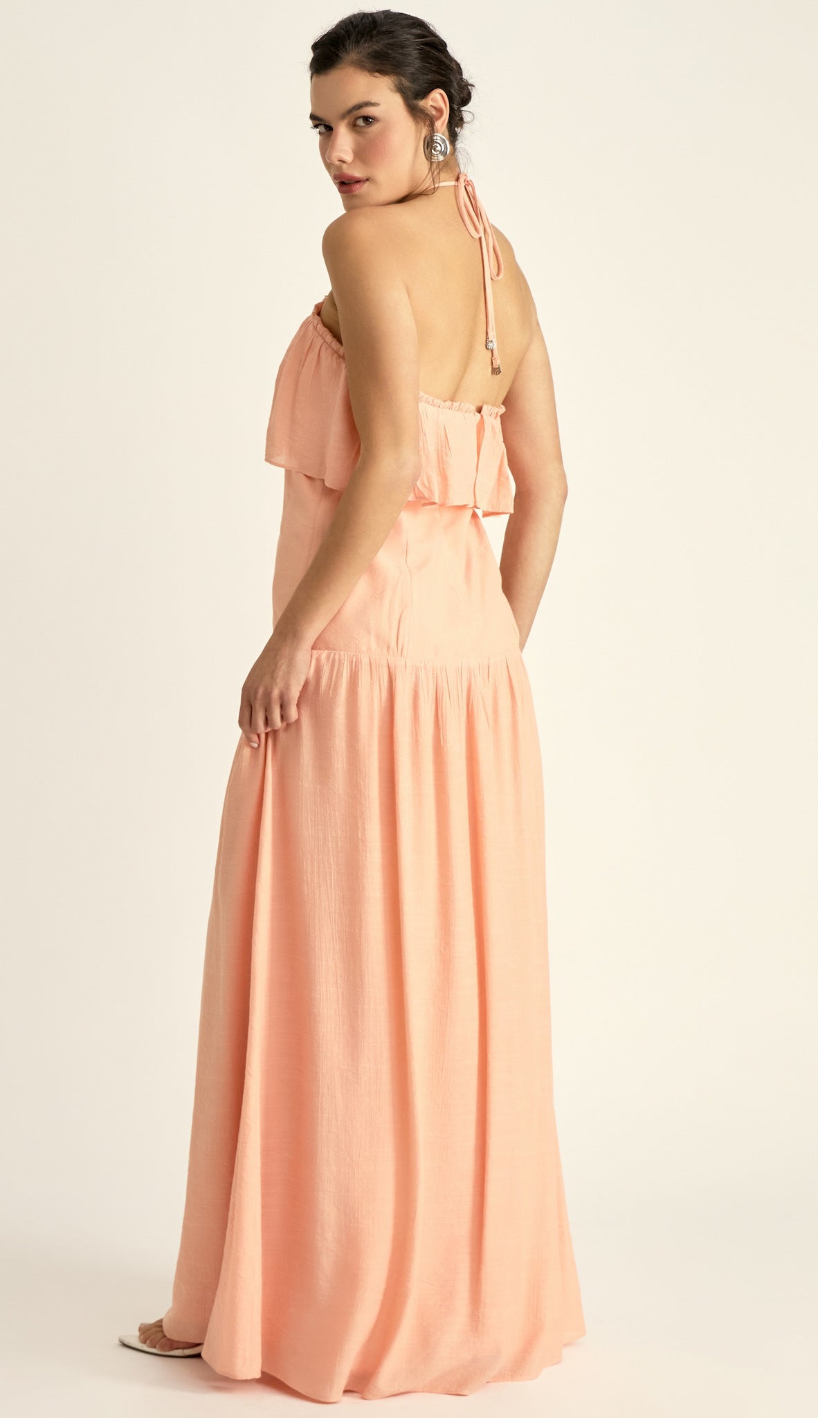 Vestido Leona Pêssego