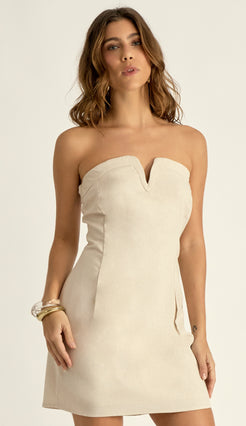 Vestido Mari Natural