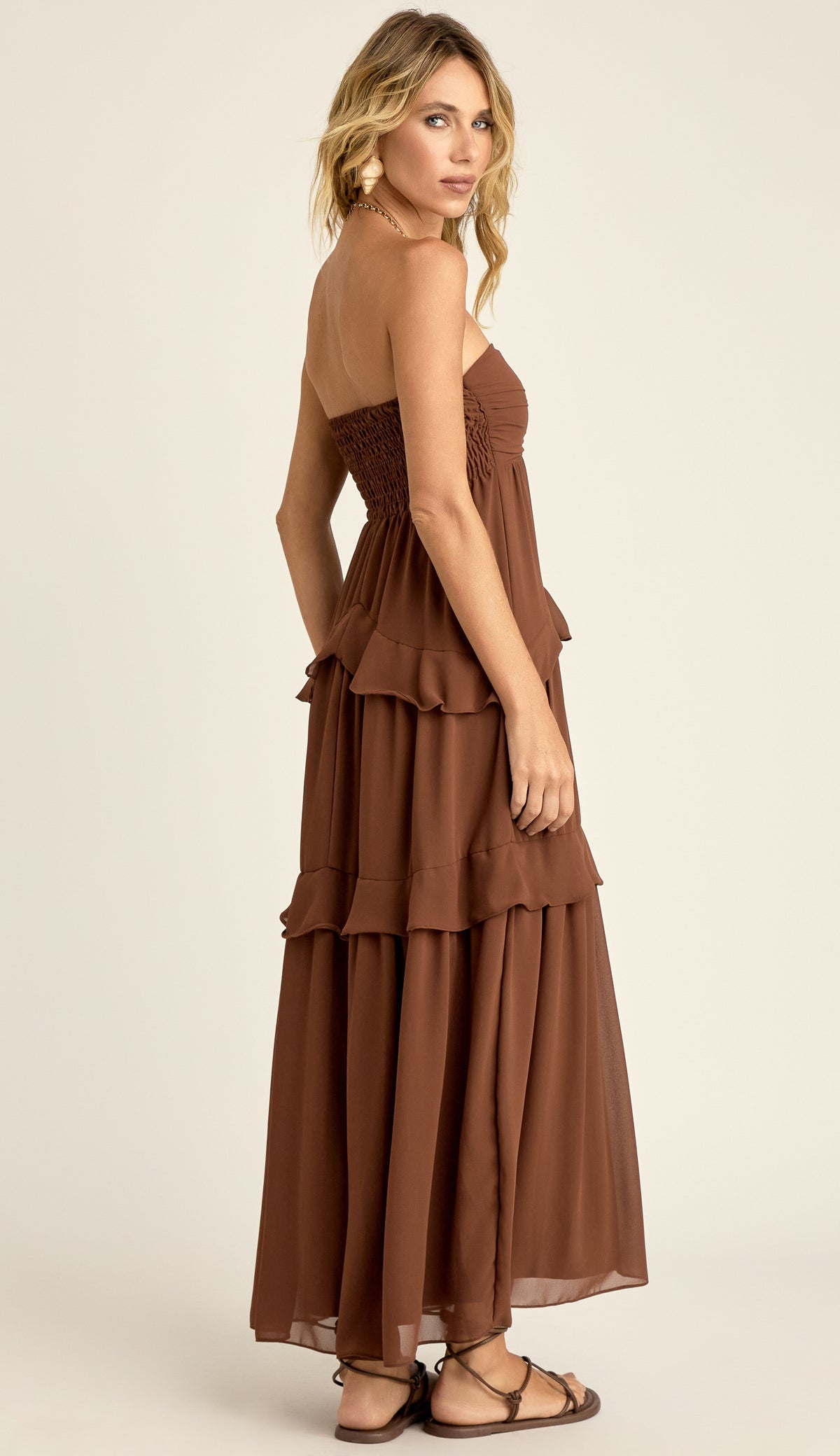 Vestido Ruth Café