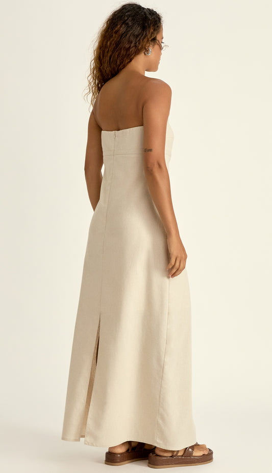 Vestido Milena Natural