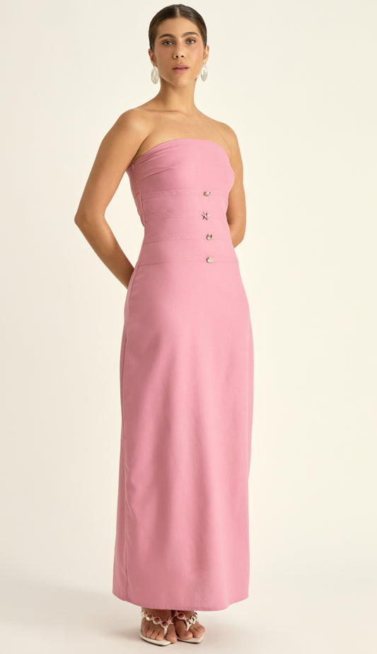 Vestido Milena Rosa