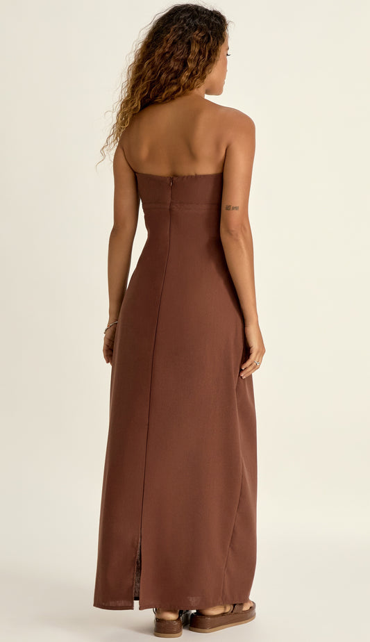 Vestido Milena Mocha