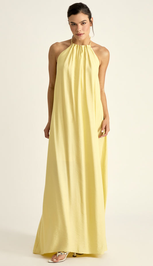 Vestido Madalena Manteiga