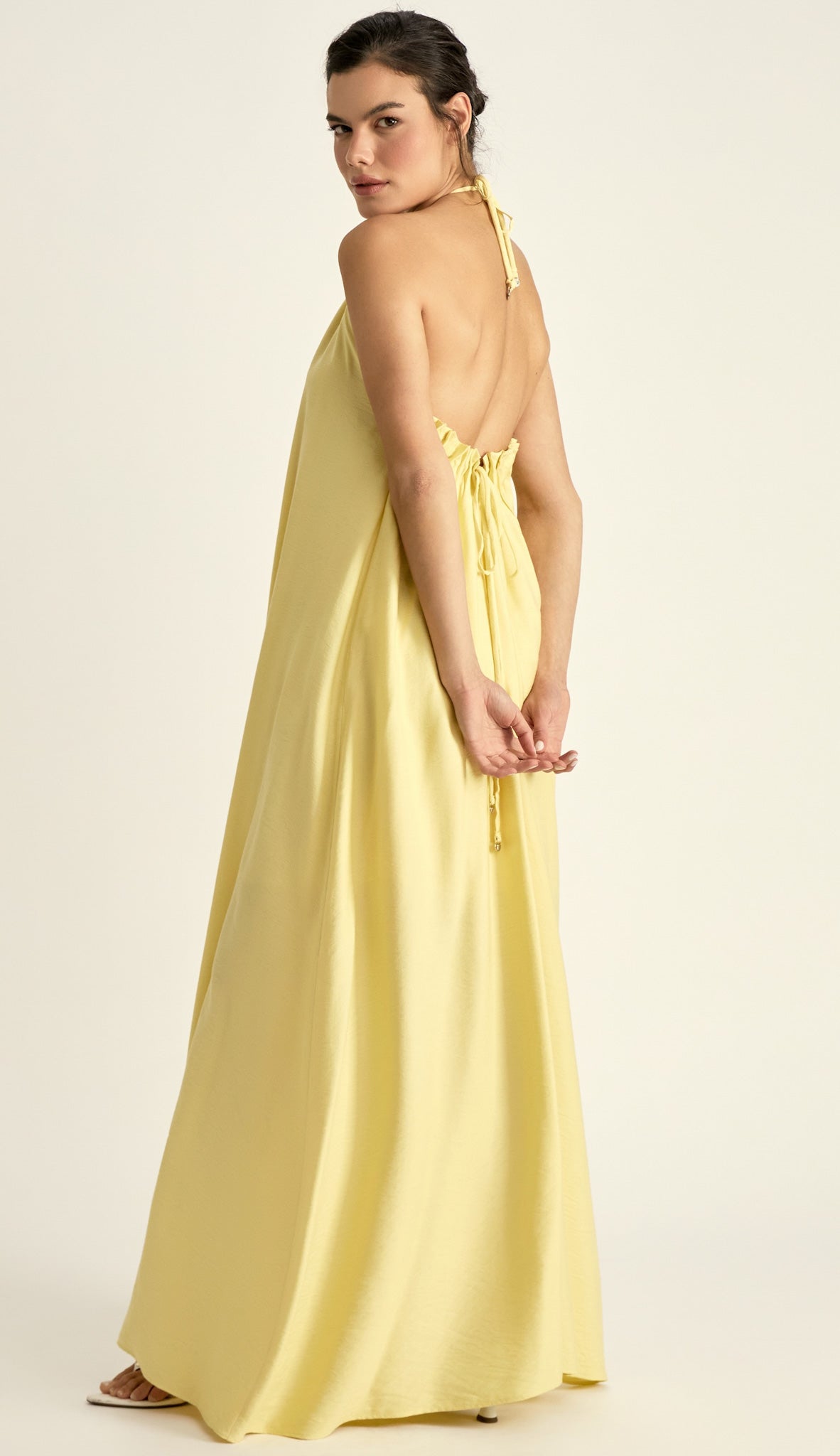 Vestido Madalena Manteiga