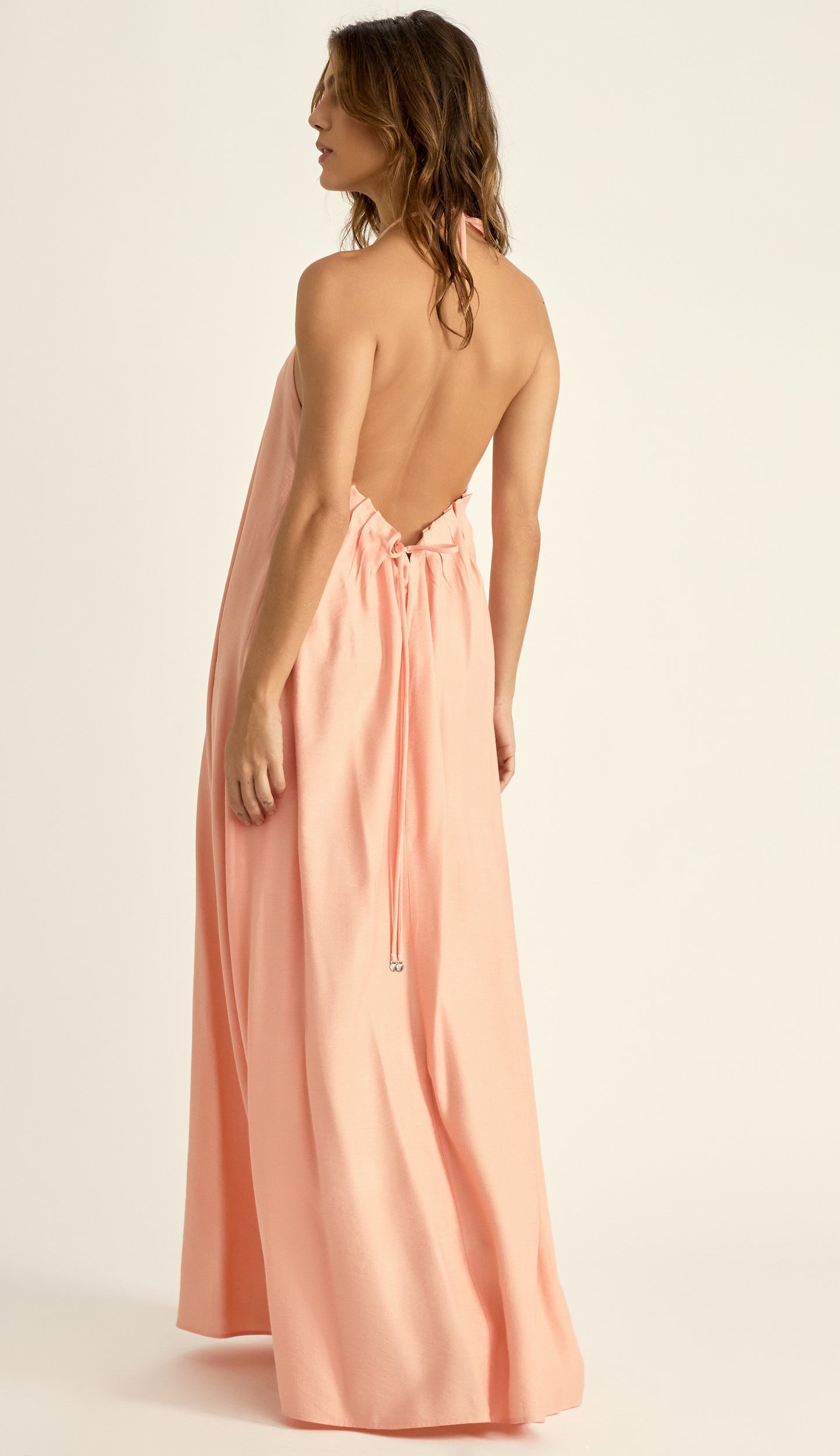 Vestido Madalena Pêssego