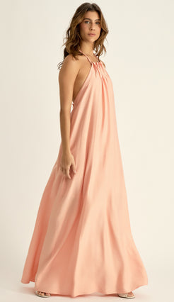 Vestido Madalena Pêssego