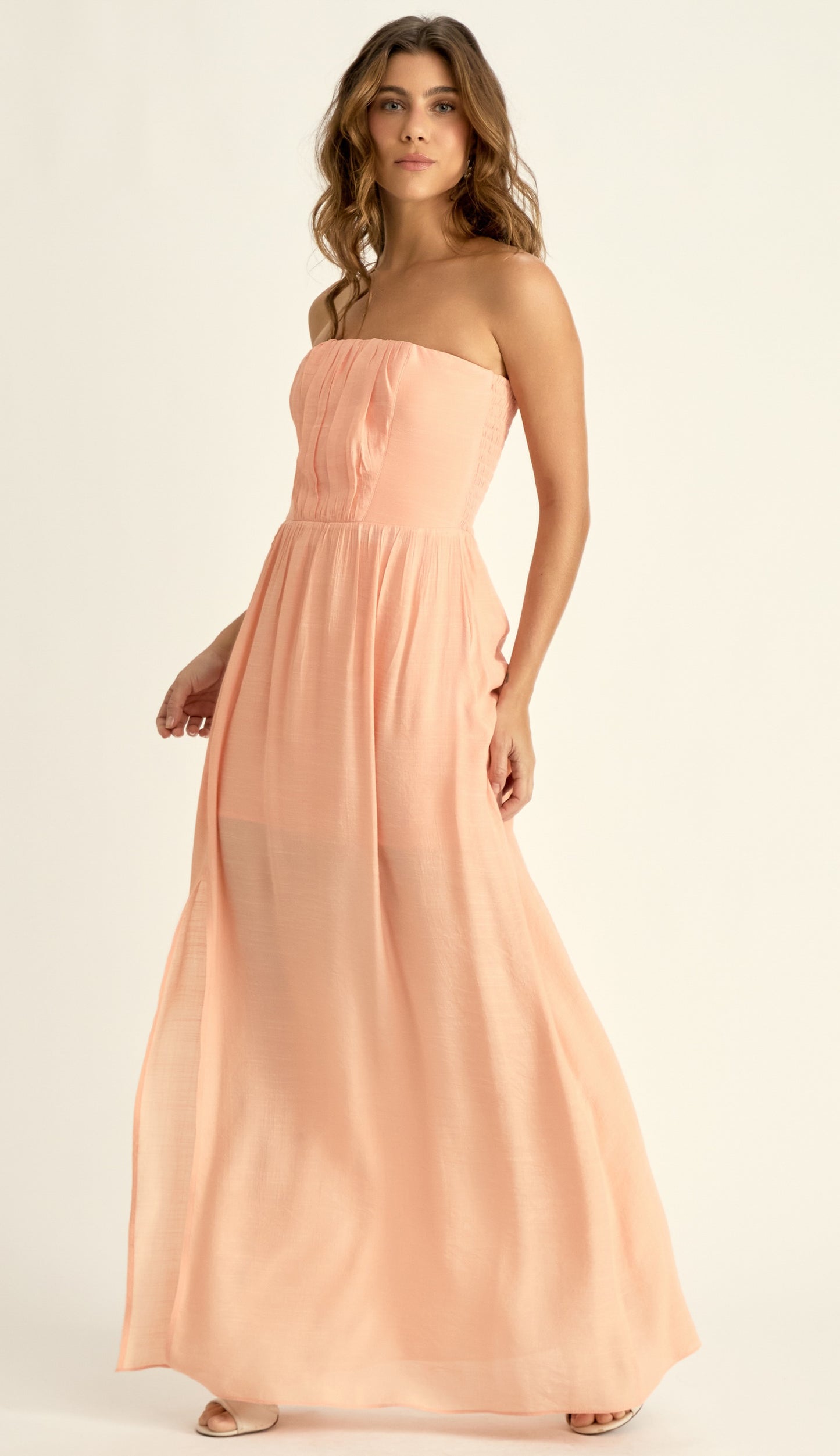 Vestido Mavie Pêssego