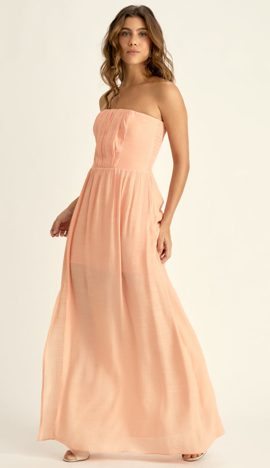 Vestido Mavie Pêssego