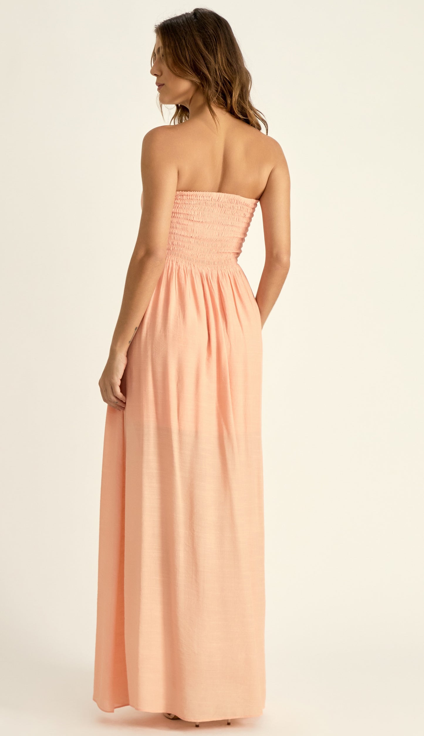 Vestido Mavie Pêssego