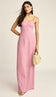 Vestido Longo Linho Margot | Laguna - Vestido Margot Rosa
