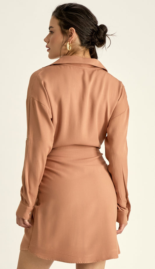 Chemise Bibiana Mocha