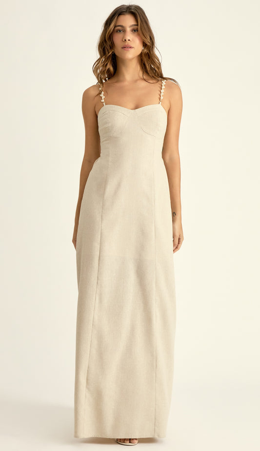 Vestido Margot Natural
