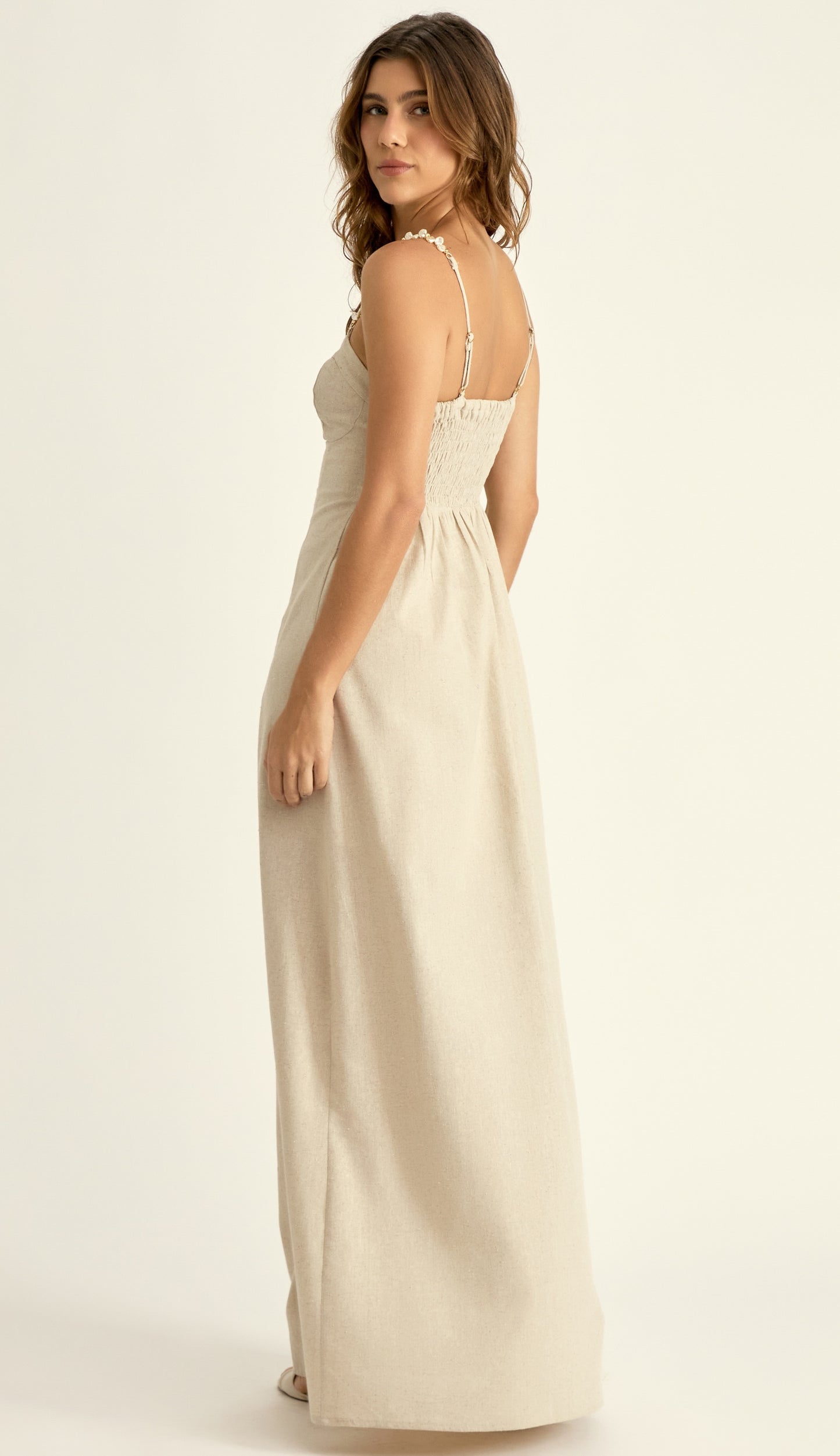 Vestido Margot Natural