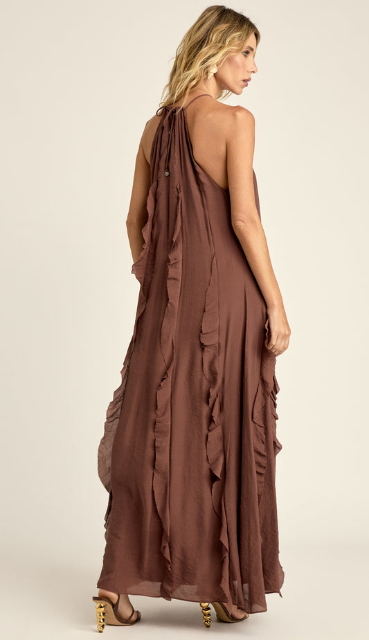Vestido Moana Café